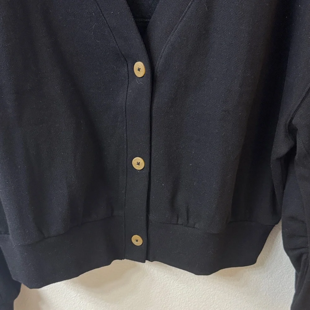 PINK Victoria's Secret Black Button-Up Cardigan - Picture 4 of 6